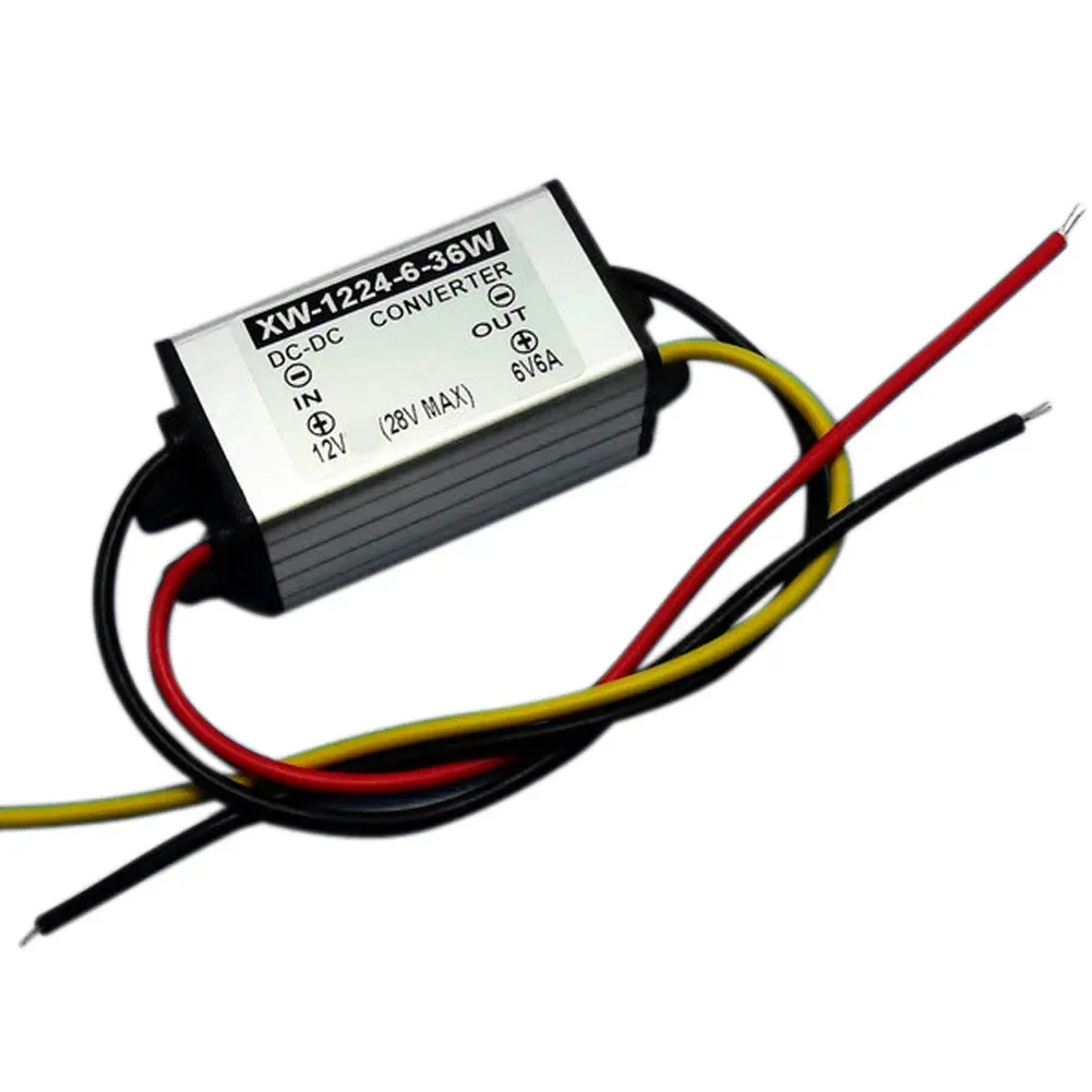 DC Step Down 12V(9-28V) To 6V 6A 36W Car Power Supply Converter LED Display,Car alarms Buck Voltage Regulator Module