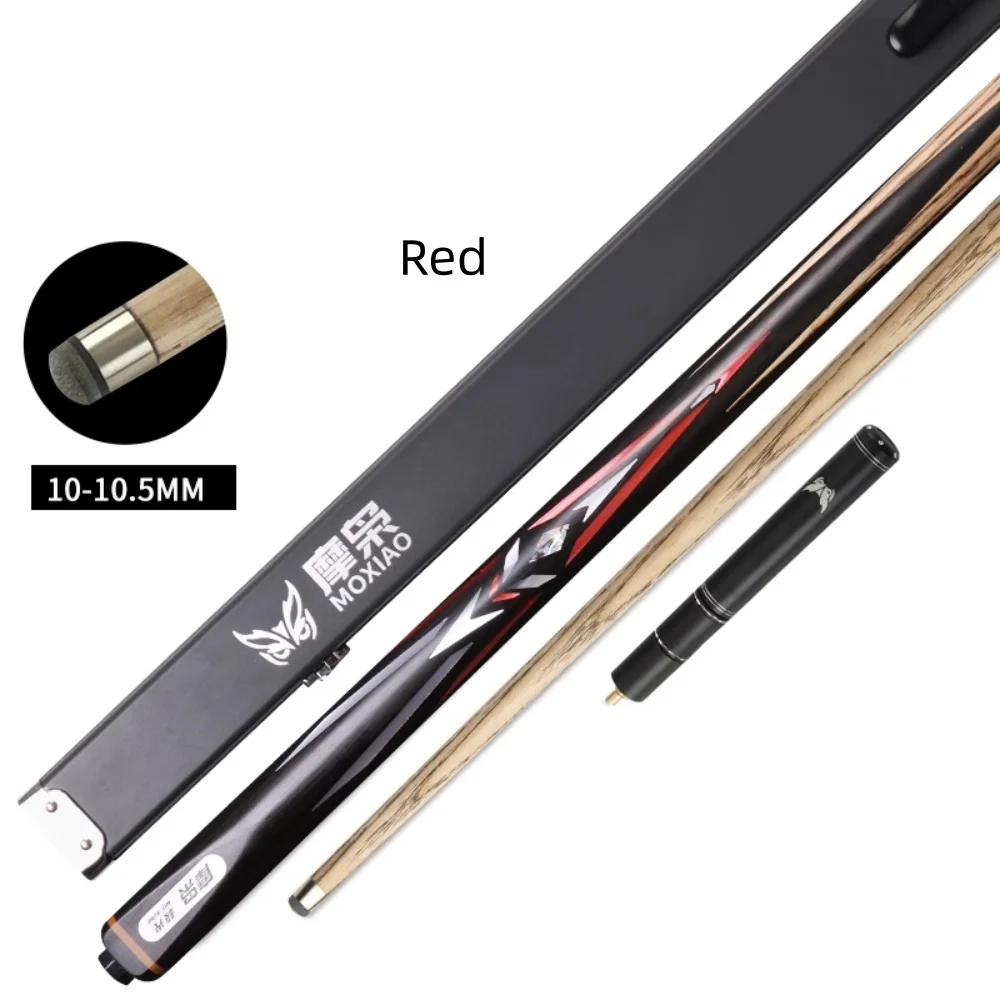 Songli.Do Moxiao 58'' Pro-Taper White Ash Snooker Billiard Pool Cue Stick with 10-10.5mm Extender Set for Precision Play