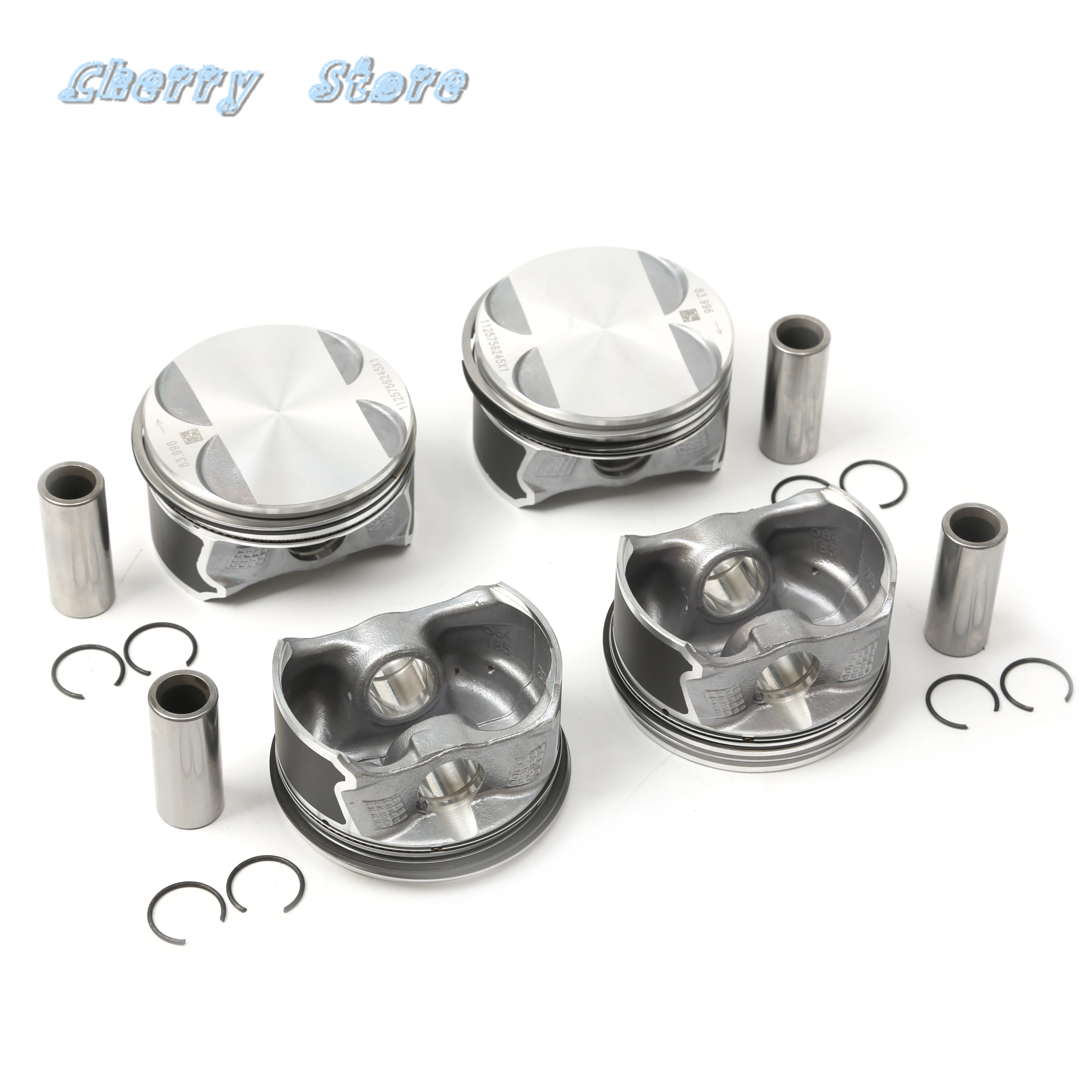 Engine Pistons Set For BMW N43B20 N46B20 2.0L 120 i 318 i 318 Ci 520 i 2007-2010 X3 2.0 i Z4 Roadster 11257562451 11257562457