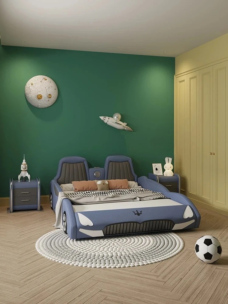 Children's Bed Multi-Functional Bed for Car Single Modern