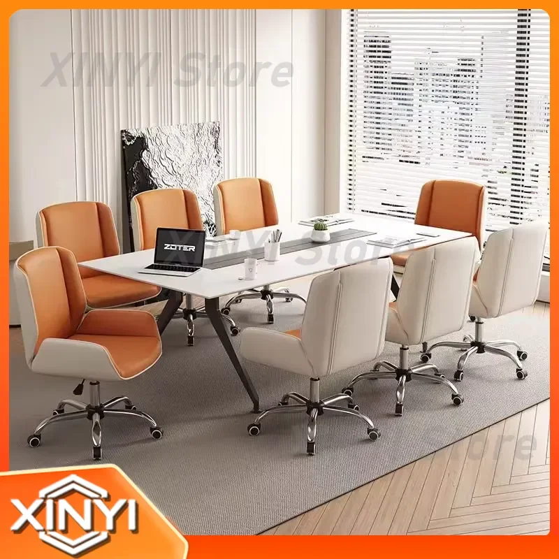 Ergonomic Leather Office Chair for Computer Desk for Boss Executive Chair for Conference Room for Home Office for Workstation