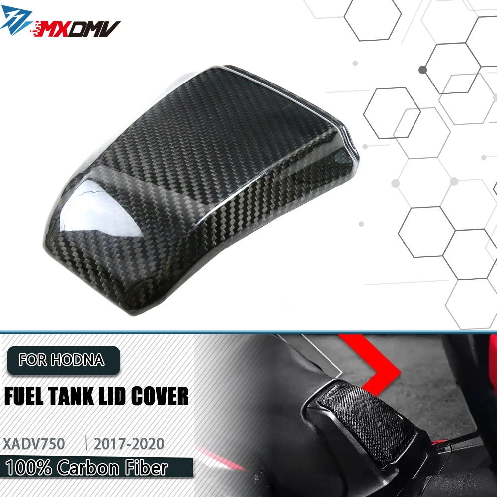 

Motorcycle Carbon Fiber Tank Fairing Trim Fuel Tank Lid Cover For Honda X-ADV 750 XADV750 DA DCT 2017 2018 2019 2020