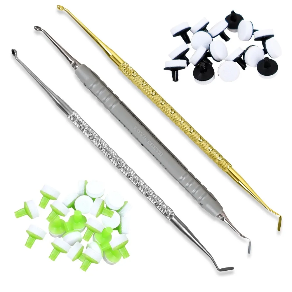 Dental Composite Light Cure Resin Holder Assortment Kit  Anterior And Posterior Composite Resin Tool Dental Filling Kit