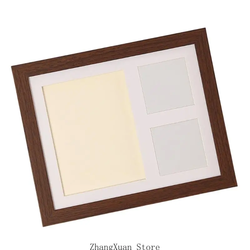 Fotorahmen-Set mit Tierpfoten-Aufdruck für Hundebesitzer und Regaldisplay 3XUF – Detail 10