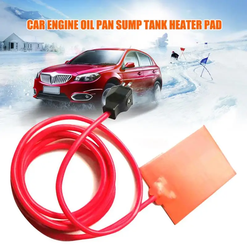 

Car Battery Warmer Fire-retardant Silicone Car Battery Heater Fuels Tank Supplies For Trucks Factory Machinery Vehicles