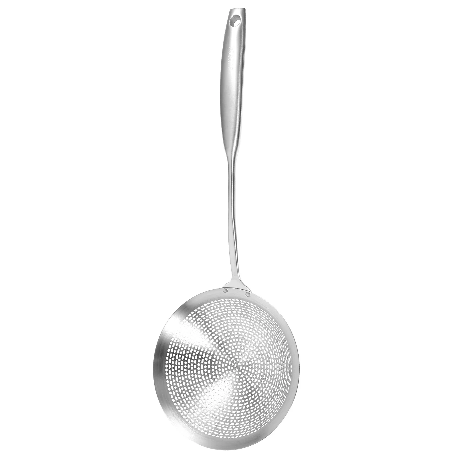 

Stainless Steel Strainer 304 Noodle Ladle Slotted Scoop Kitchen Tools Long Handle Oil Filter Colander Spoon Easy Clean