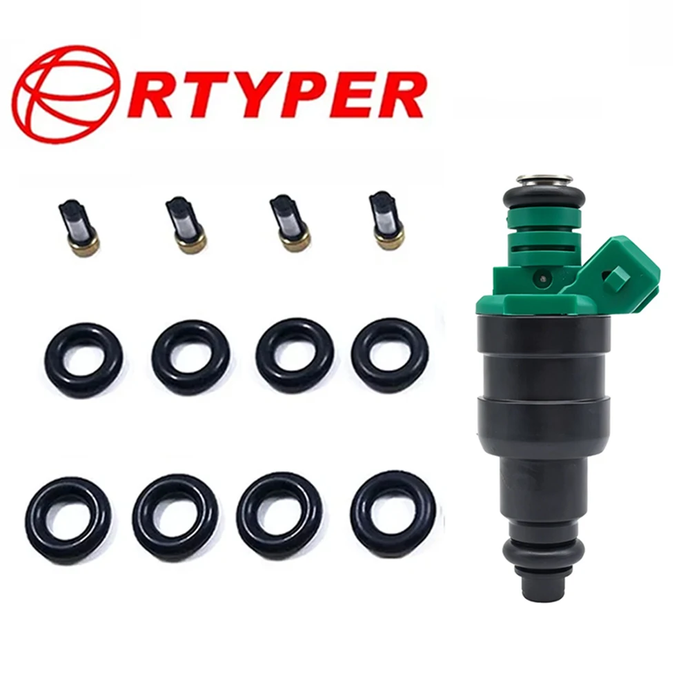 4 SET Fuel Injector for Renault Megane Clio Ii Kangoo Twingo 98-05 1.4 8v 875368 7700875368