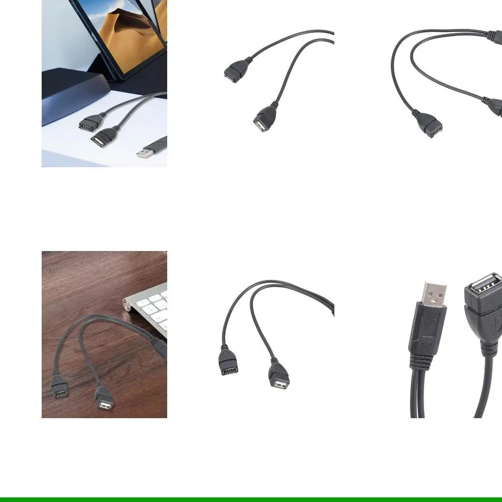 

U55C USB 2.0 Мужчина, чтобы удвоить USB USB Женский кабельный шнур