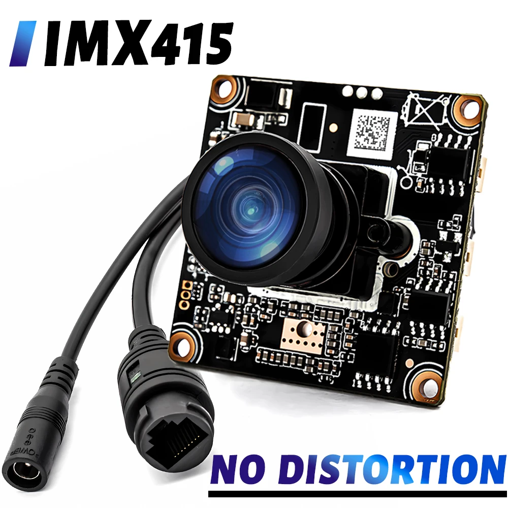 

WGWK 4K IP Camera Module Sony IMX415 8.0Megapixel 1.8mm 123° Wide Angle Lens Low illuminance RTSP P2P Onvif Security Protection