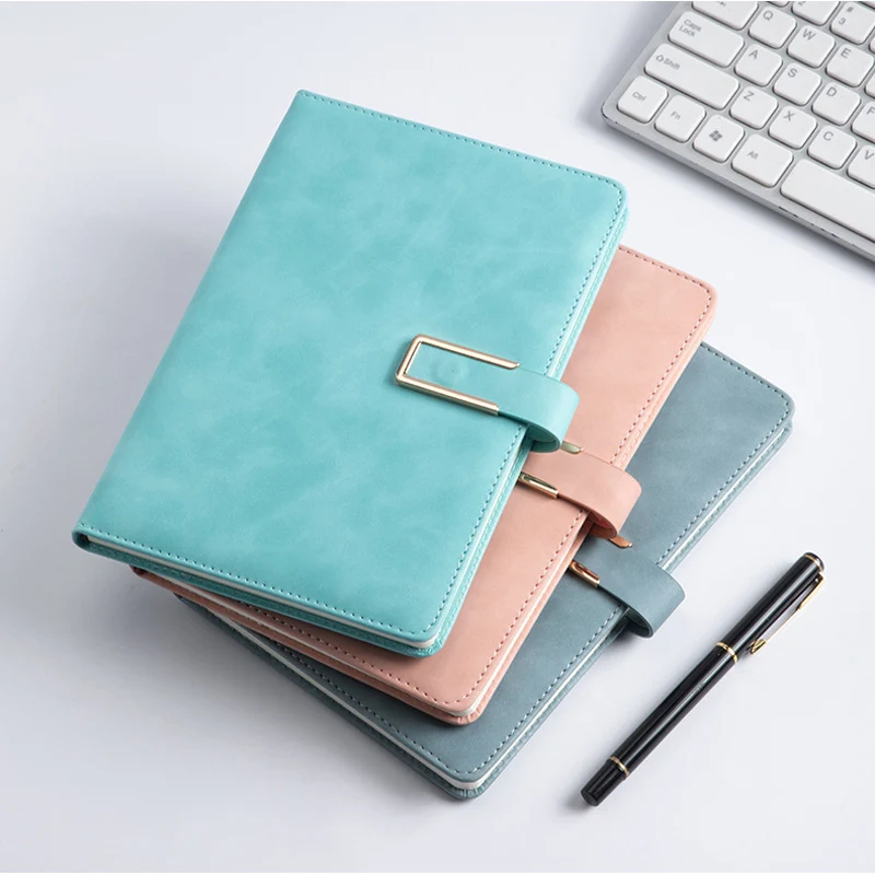 Business Notebook Set Imitation Writing Notebook Portable Diary Notepad Lightweight for Office Students Travel Use Custom Logo