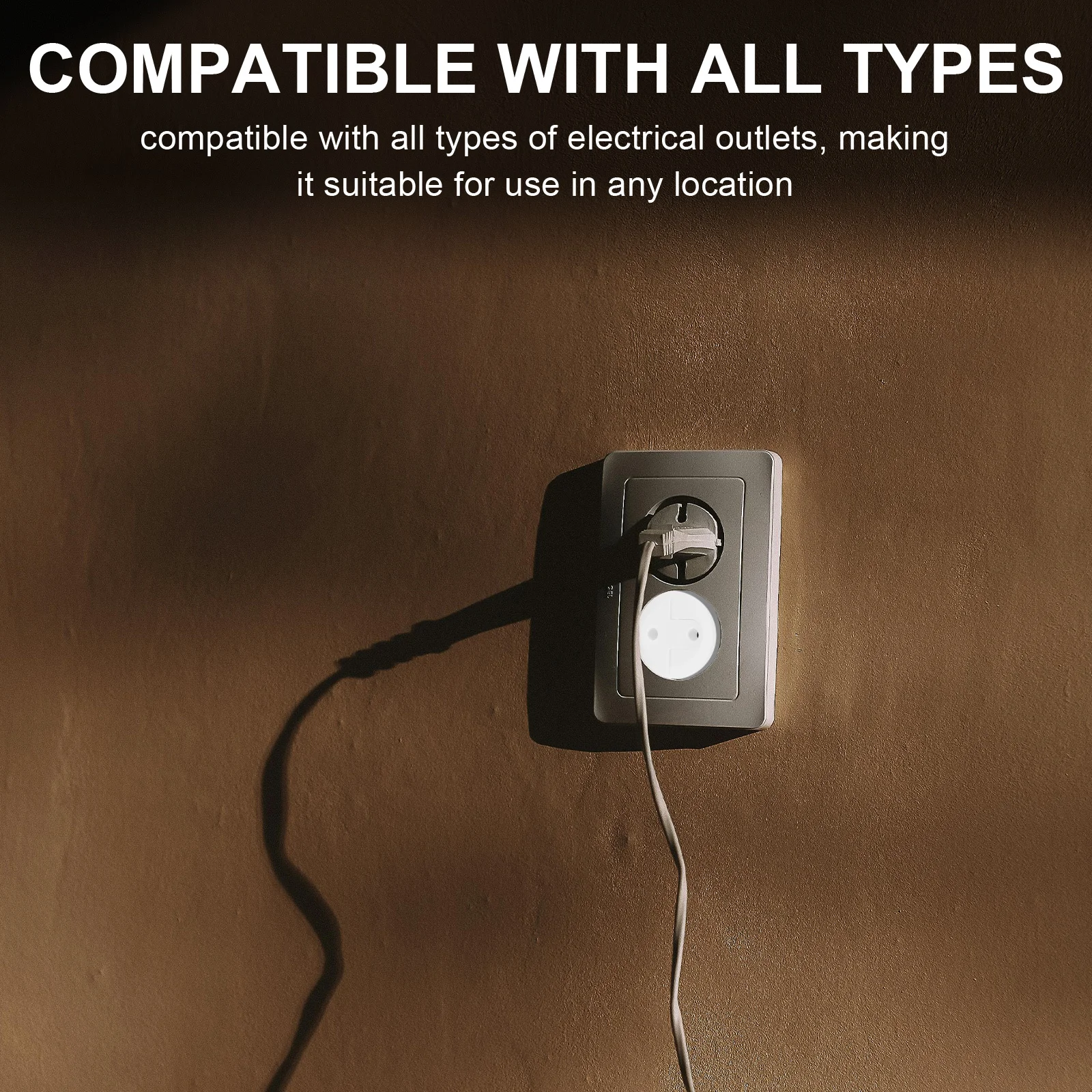 

10 шт., крышки для розеток для безопасности детей, многоразовые пластиковые защитные вилки, защита для детей, крышки для электрических розеток для защиты в помещении