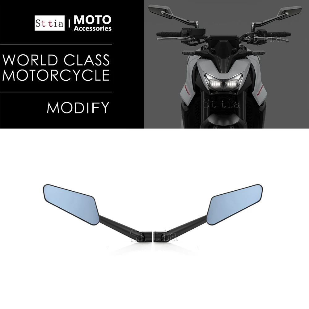 

Новые аксессуары для мотоциклов: Зеркало 360° для CB750 Hornet 2023-2025 ° Поворотные боковые зеркала заднего вида для Honda CB 750 HORNET, регулируемые
