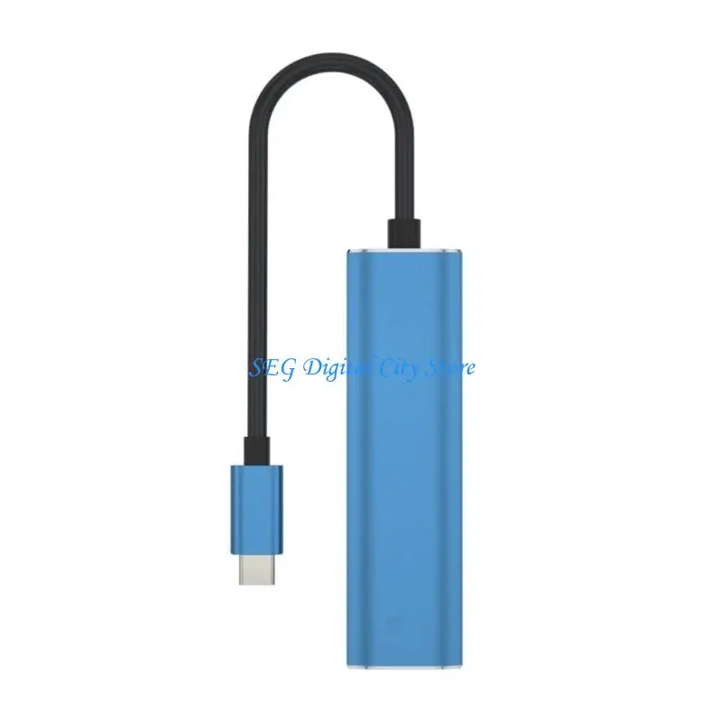 

U75B Переносной USB-центр CREATE для видеовыхода 8K, 100 Вт, быстрая зарядка USB, 2 0-портовый алюминиевый корпус