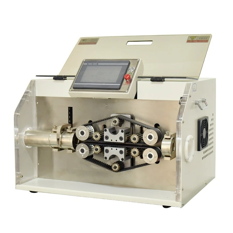 Automatic bellows pipe cutting machine, high-precision non-indentation PVC pipe oil pressure pipe silicone hose cutting machine