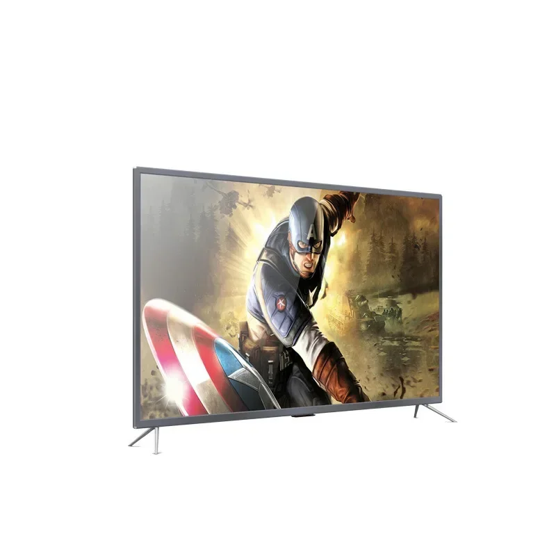 تلفزيون LED ذكي واي فاي 50/65 بوصة 4K - بيع بالجملة ثنائي الحجم - ترفيه عائلي لـ Ghana/SE Asia