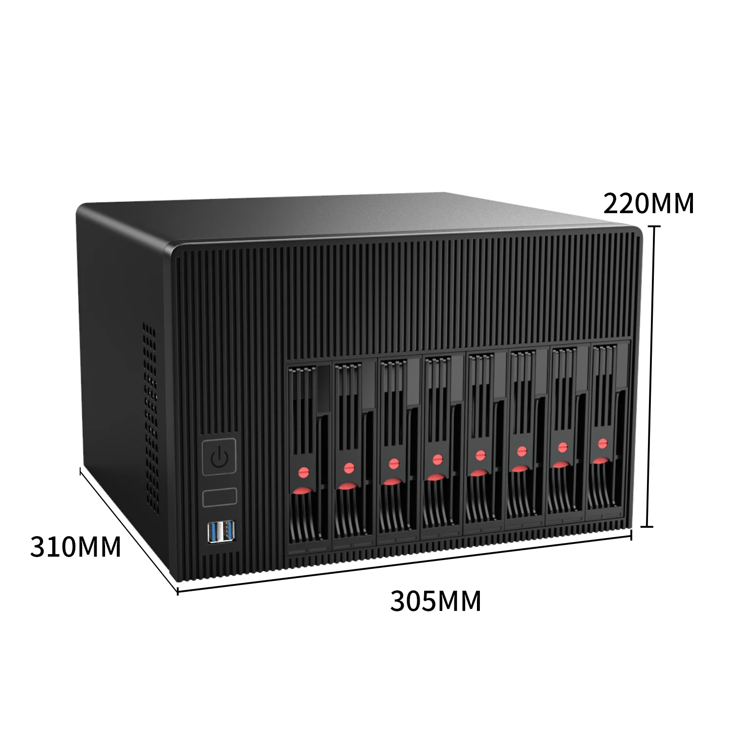 Imagem -05 - Bkhd Nas Adequado para Home Business C612 Xeon e5 2650 v4 24 Threads Nas Sata 2.5 3.5 Ssd Hdd 8-bay