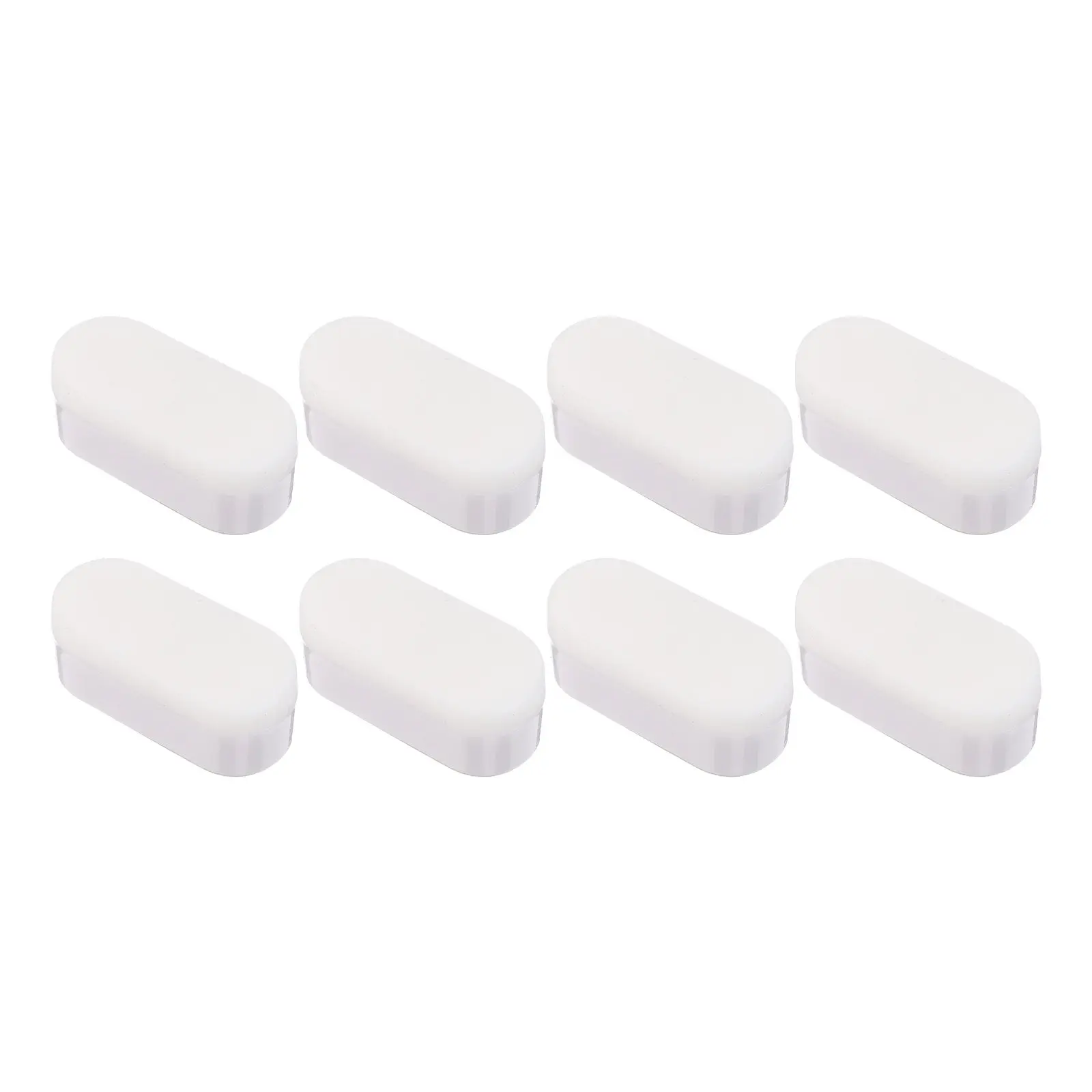 8Pcs Toilet Seat Cover Pads Cushion High Resilience Anti-Collision Buffers Noise Reduction Sponge Bathroom Toilet Seat Bumpers