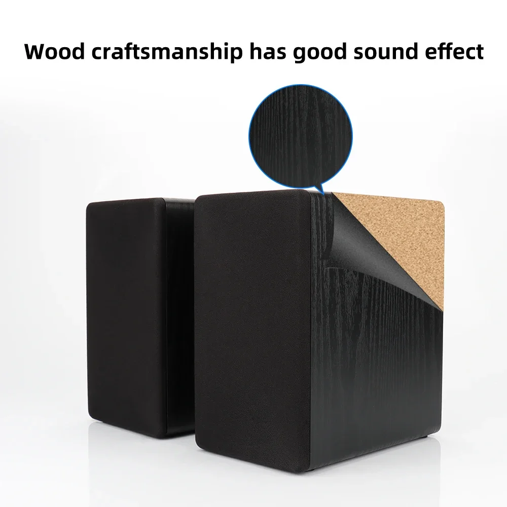 

100W High-power High-fidelity Speaker Home HIFI Audio Home Theater Bookshelf Desktop Surround 4 Inch Speakers