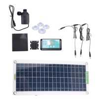 1Set 50W Solar Water Pump Garden Family Water Fountain Irrigation Pump RV Solar Cell Water Pump