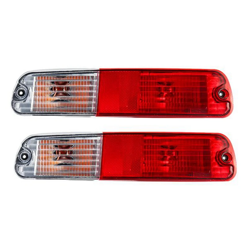 

1Pair Parking Warning Light Reflector Taillights For Mitsubishi Pajero Montero V73 V77 02-06