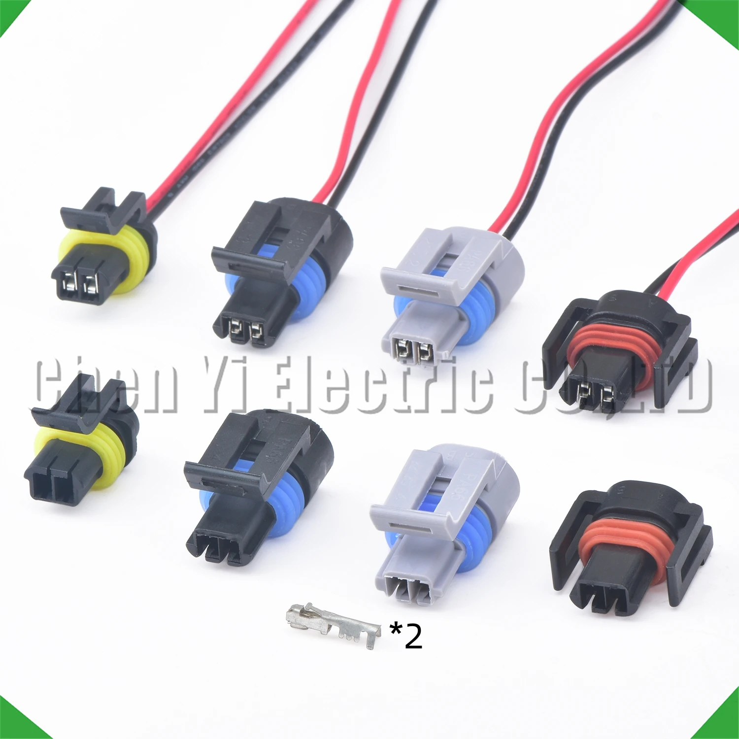 2 Pin Auto Manifold Intake Air Temp Water temperature Sensor Connector Wire harness plug 12162215 12162197 12162195 12162193