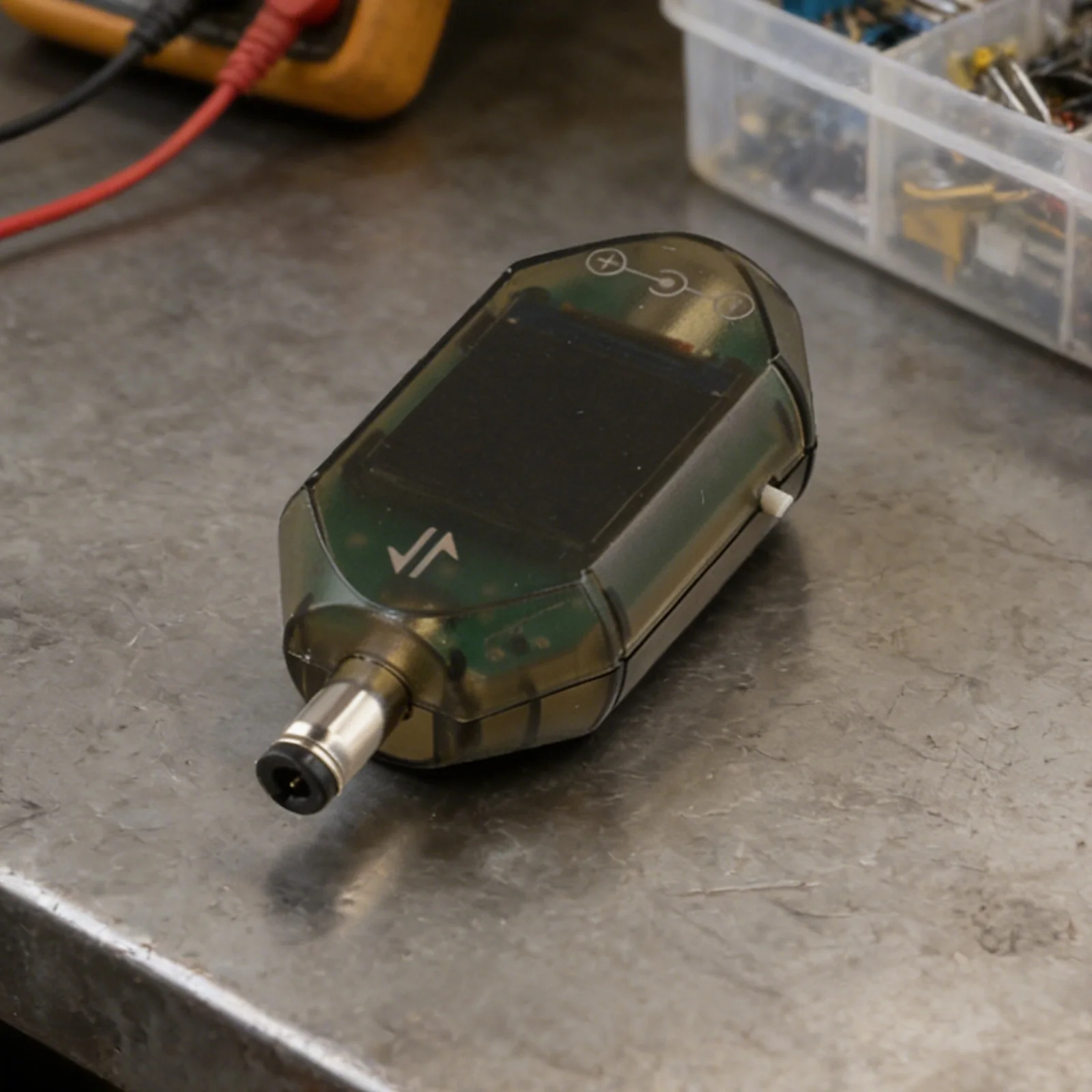 600W DT550 Digital Voltage Current Tester Power Capacity Meter DC 5.5x2.5mm 12A 50V High ABS Material Bidirectional De