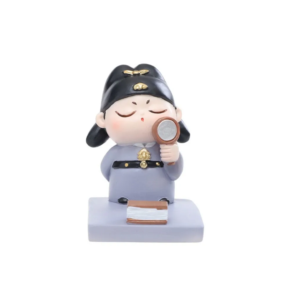

Resin Ancient Style Phone Stand Aesthetic Ancient Clothing Chinese Style Mobile Phone Holder DIY Crafts Cartoon