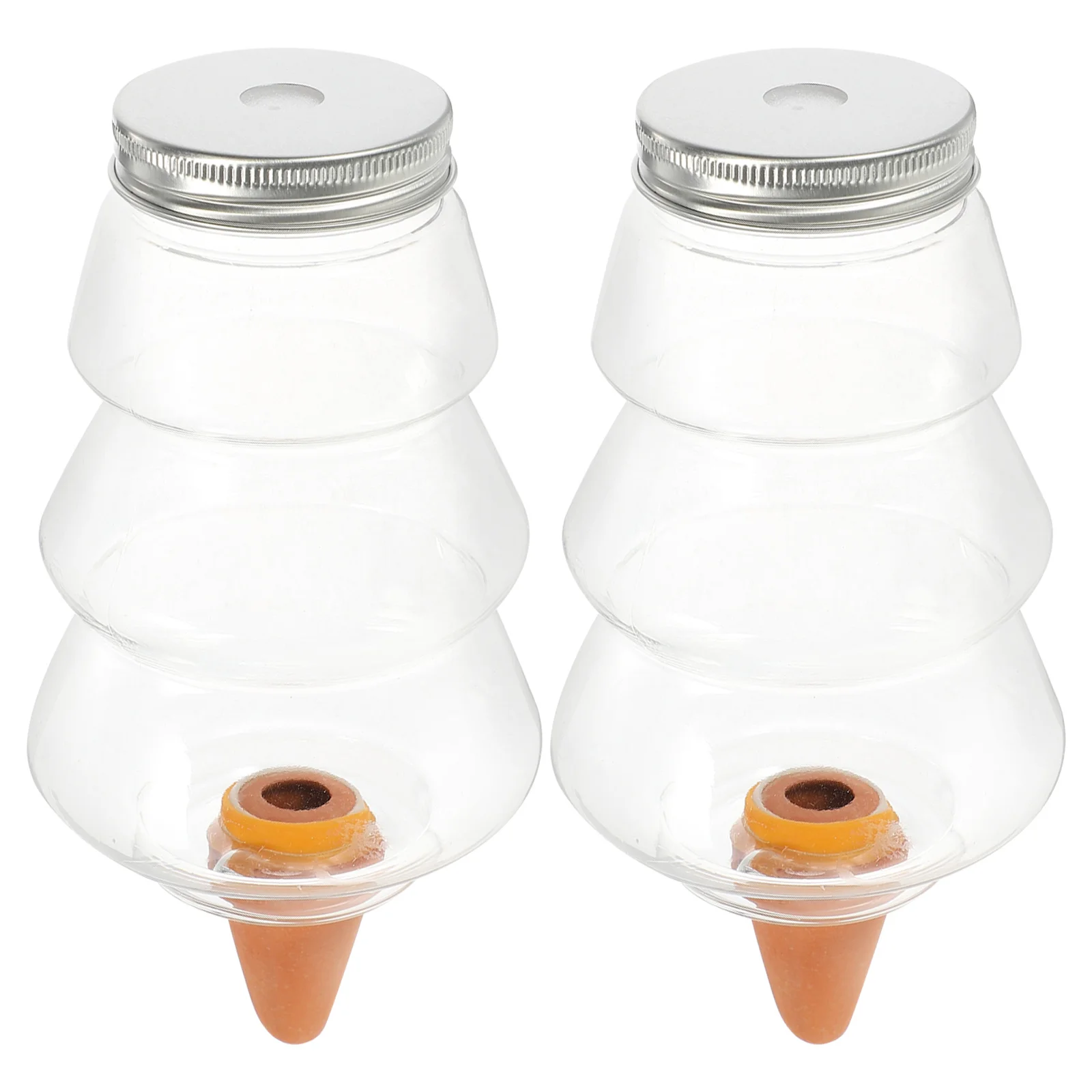 2 قطعة سقي النباتات التلقائي الإبداعية شجرة عيد الميلاد شكل جهاز الري الذاتي داخلي في الهواء الطلق حديقة النبات سقي سبايك أداة #4