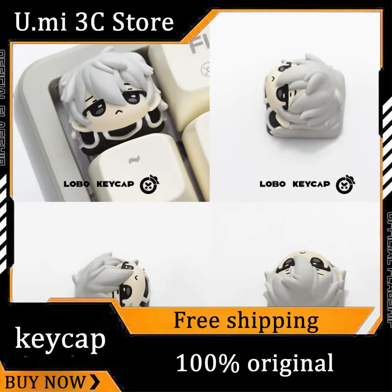 

Bluelock Theme Keycap Single Resin Material Mechanical Keyboard Creative Collection Personality Cartoon Anime Gift Game Keycap