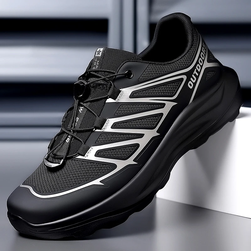 

Men's Shoes New Summer Breathable Mesh Sports Shoes Men's Outdoor Hiking Shoes Lightweight Non-Slip Soft Sole Casual Running Sho