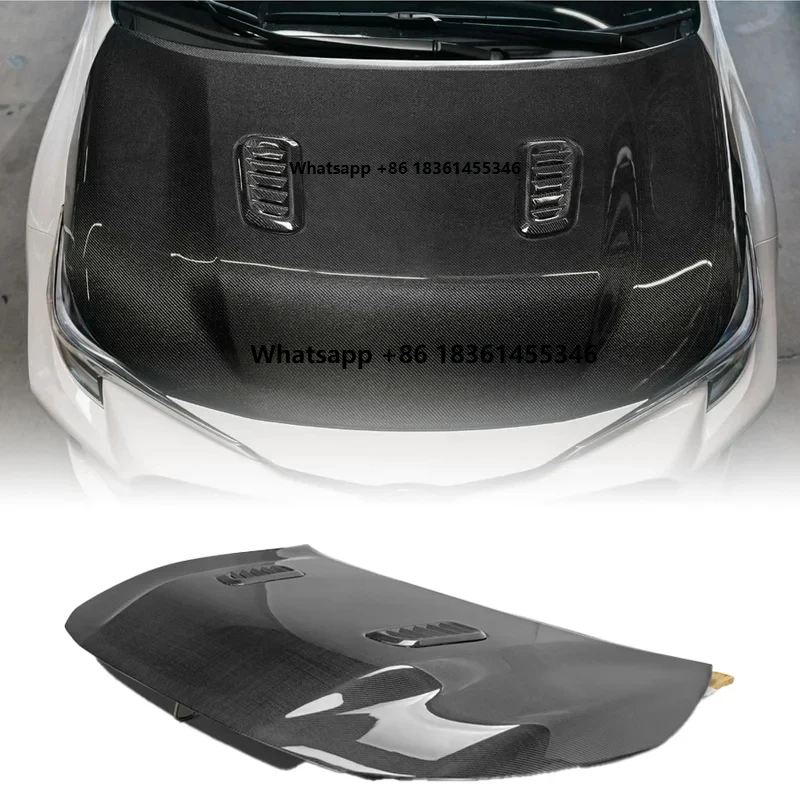 

High-Quality Dry Carbon Fiber Vented Hood Bonnet GR Hatchback 2023 Edition