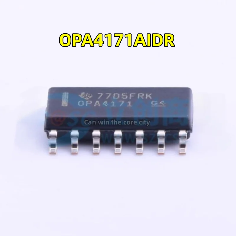 

10 PCS / LOT new OPA4171AIDR OPA4171AID OPA4171, operational amplifier chip SOP14 original