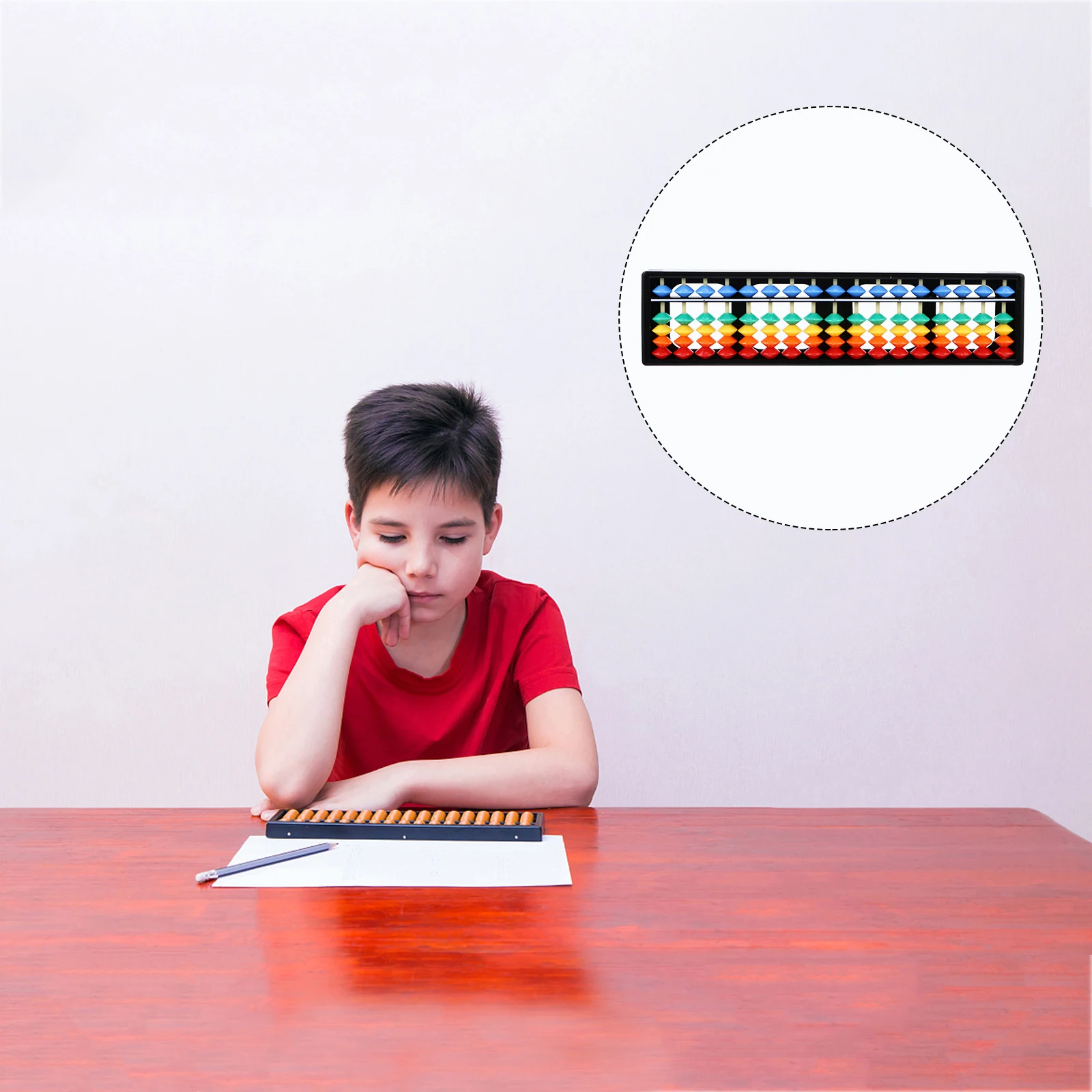 

Colorful Plastic Abacus Arithmetic Learning Toy Letter Traditional Chinese Abs Tool for Kids Child Math Toys