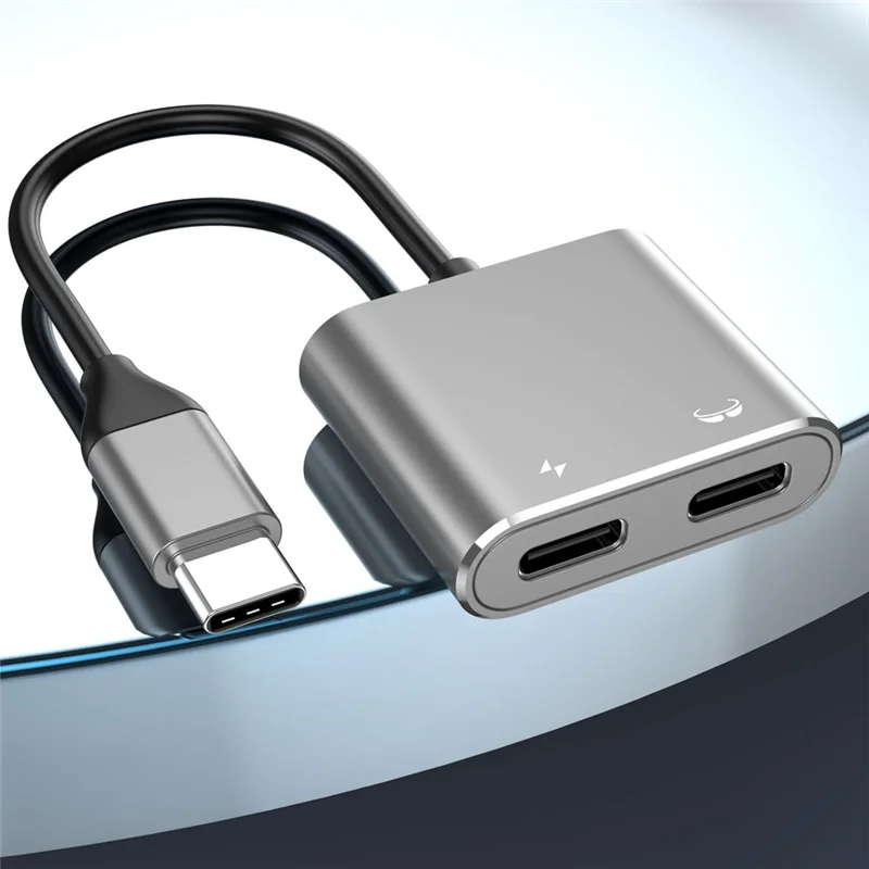 ABJF-100W Fast Charging USB C To AR Glasses Docking Hubs Type C AR Glasses Charging Adapter For AIR/2 Glasses