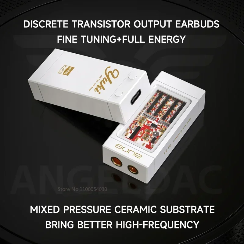 Aune Yuki Dac Hifiデコードアンプ,アンプデュアル,cs43198,pcm32bit