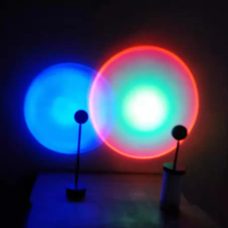 

Светодиодный зарядный светильник заката, светильник заката знаменитостей в Интернете, окружающий свет для бара, ресторана KTV, регулируемый проекционный свет