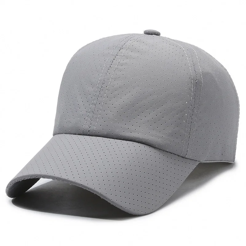 Big Head Quick Drying Golf Hat Flat Mesh Baseball Hat Breathable XXL Size High Crown Running Hat Men's and Women's Sports Hats