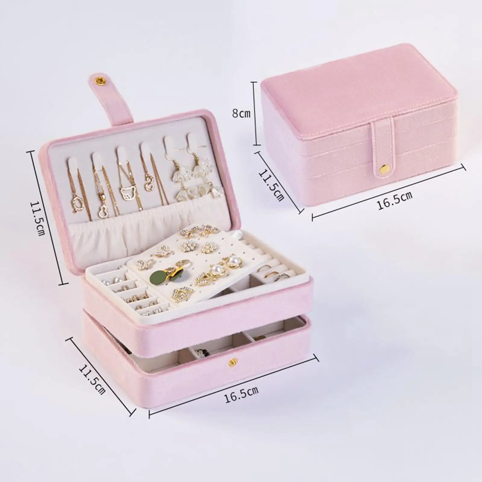 Jewelry Storage Box Holder Multifunctional Creative Multilayer Jewelry Organizer