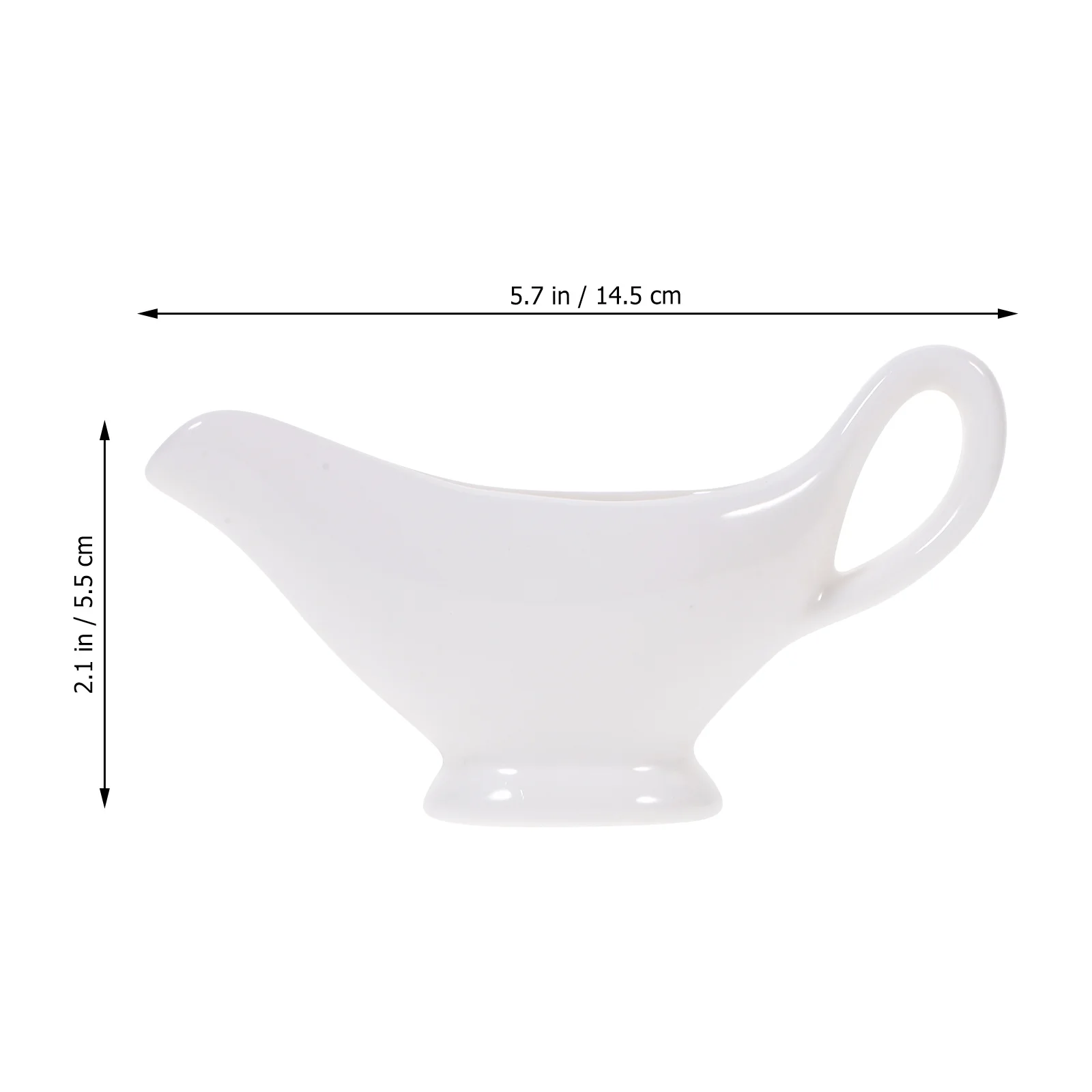 

Home Gravy Boat Ceramic Gravy Boat Saucier Sauce Jug Seasoning Storage Container Kitchen Supplies