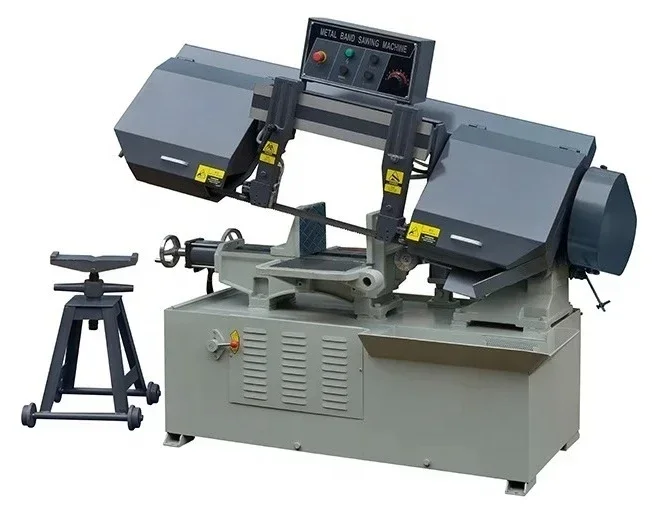 Cutting Hydraulic Band Saw LOGINFLY CE Semi Automatic Metal China New Product 2024 Multifunctional Provided Band Saw Water Pump