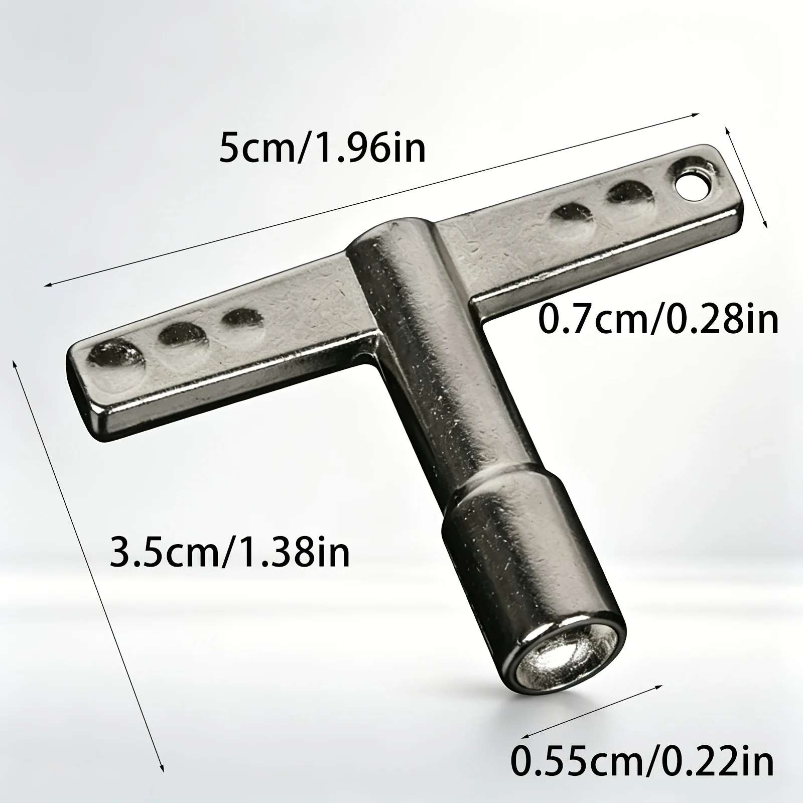 Jazz Snare Drum Key Quick-release Wrench Drum Head Tuner with Keyhole, Drum Set Accessory, Drum Key, Mute Drum Accessory