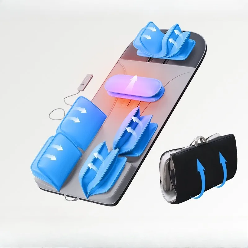 Korean Japanese Airbag Massage Mattress Pad Waist Traction Heating Fully Automatic Neck Back Massage Back Massager Massager