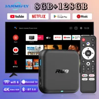 2025 nuevo Global Android 14,0 TV Box R69-1 compatible con 4K RK3518 Bluetooth 5,0 WIFI 6 RAM 8GB ROM 128GB caja de TV inteligente multilingüe