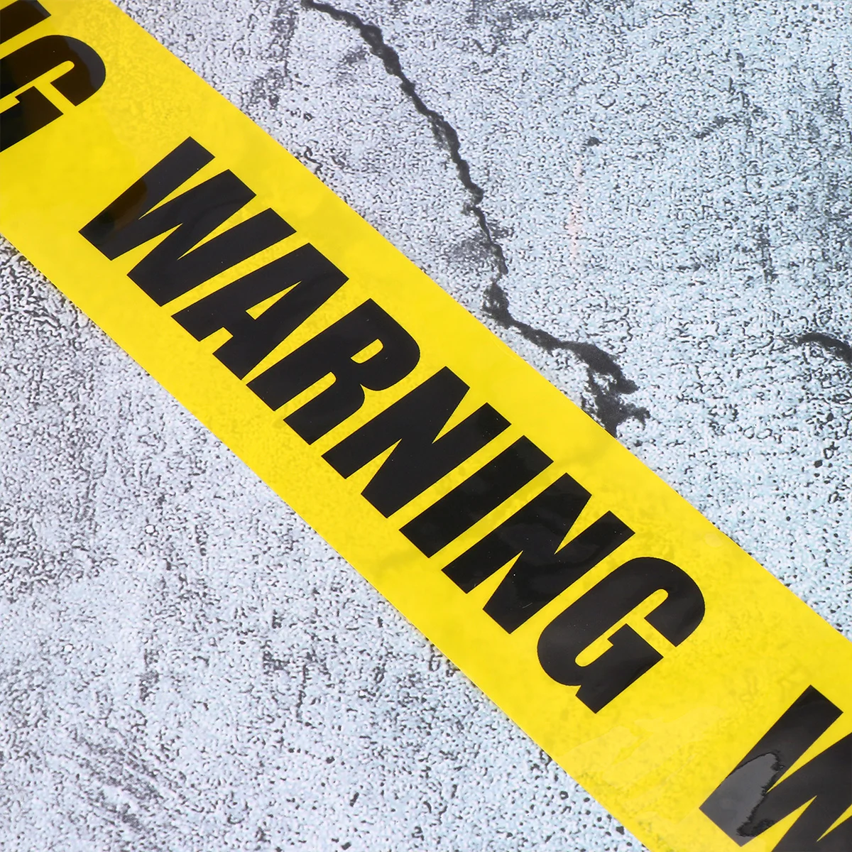 

Warning Tape 1 Roll Safety Stripes for Road Construction Industrial Grade Yellow Black CautionBarrier Traffic Signs