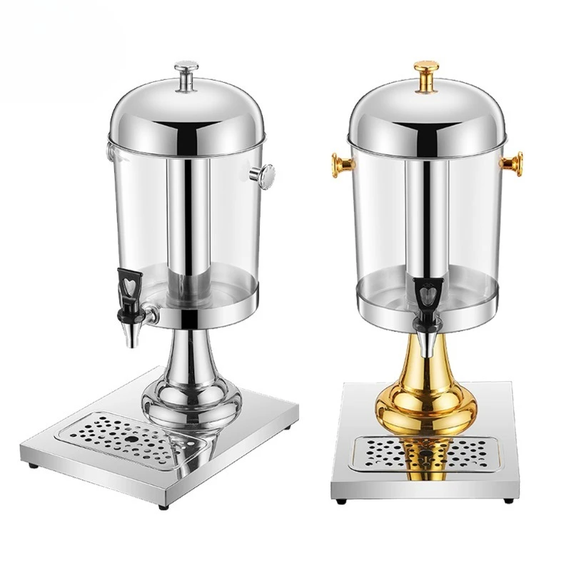 Hotel catering banquet banquet stainless steel 8L self-service cold drinking machine water dispenser beverage juicer
