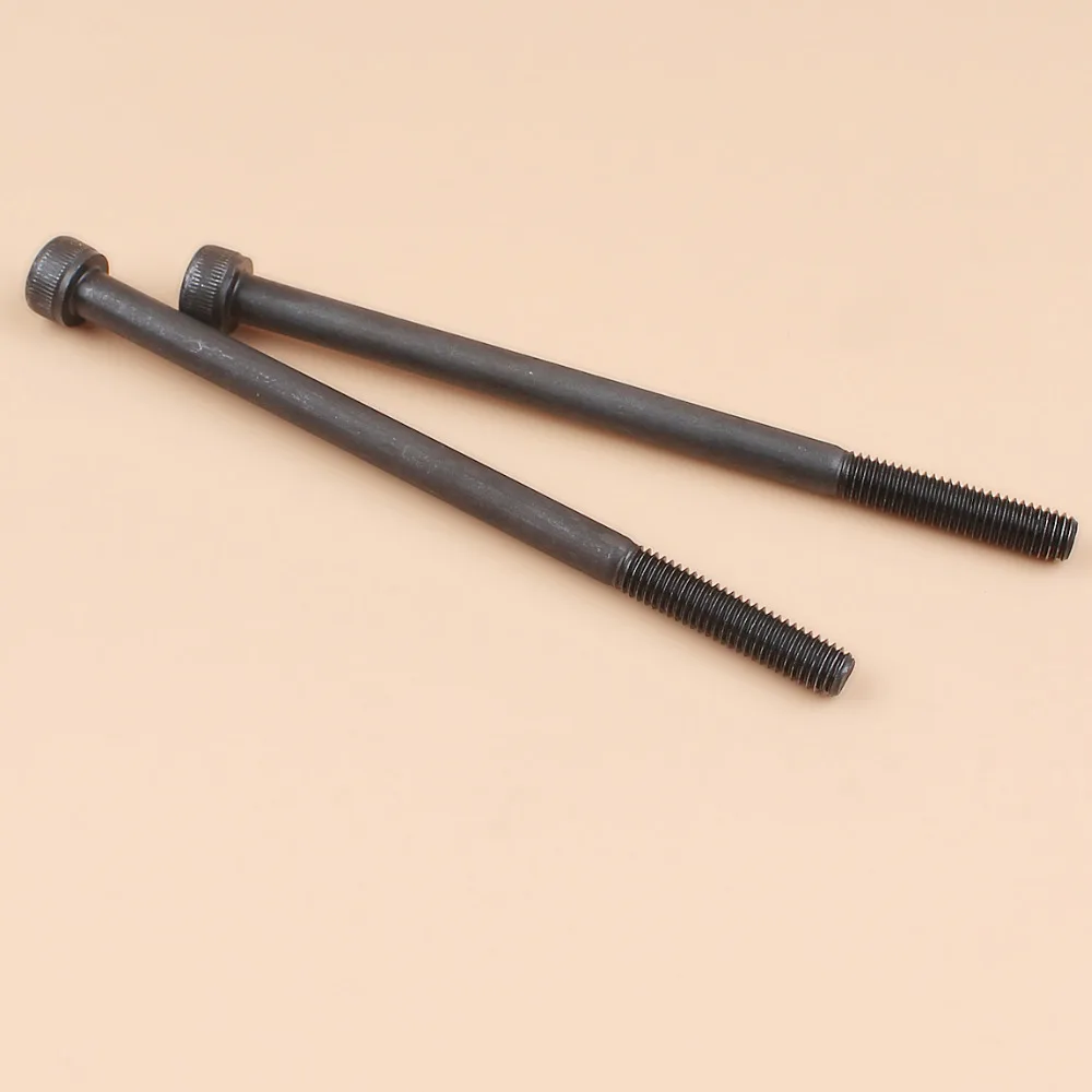 2pcs/lot Muffler Exhaust Bolt For HUSQVARNA 340 345 346 XP 350 351 353 Chainsaw 503 20 45-87 Chainsaw Engine Motor Parts