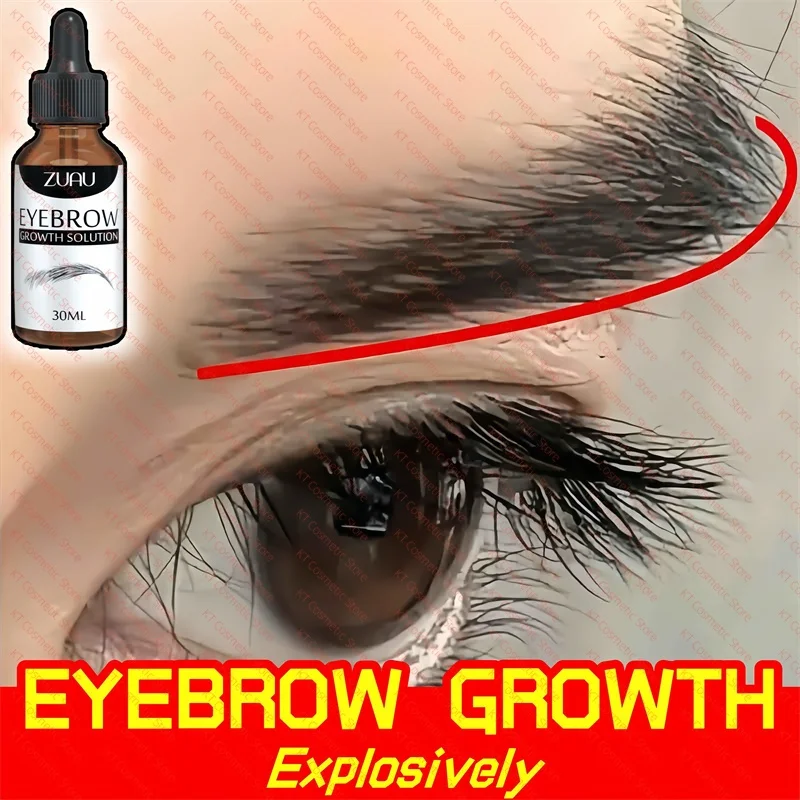 Eyebrow Growth Serum Eyelash Hair Growth Anti Hairs Loss Product Prevent Baldness Fuller Thicker Lengthening Eyebrow Makeup