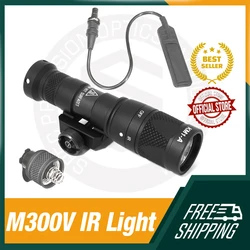 Linterna táctica M300V con luz IR y estroboscópica