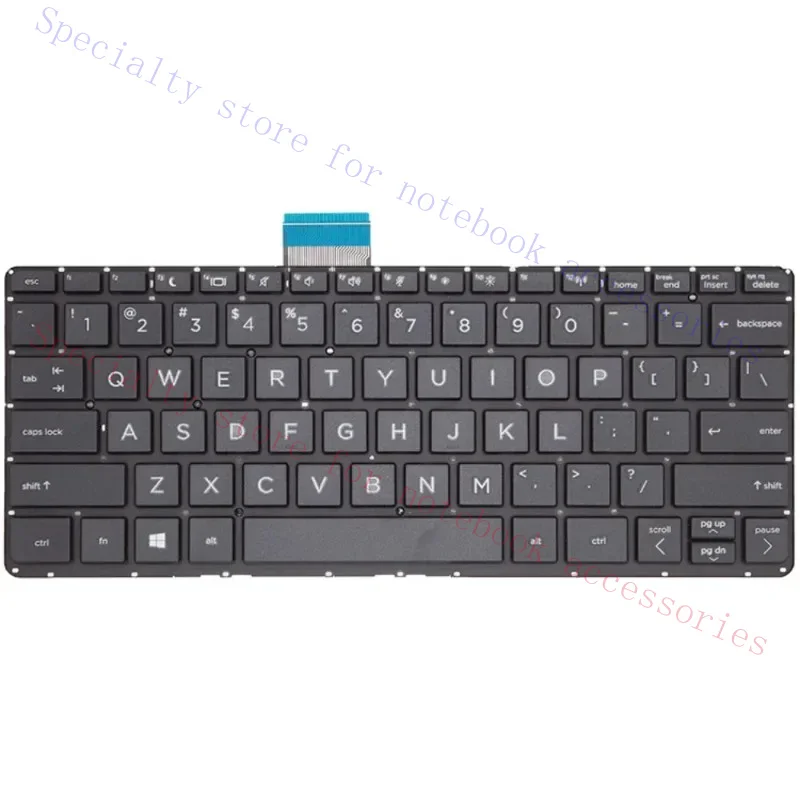 New Original Laptop US Keyboard for HP Probook X360 11 G5 G6 G7 EE Notebook Built-in keyboard Replacement Accessories Black