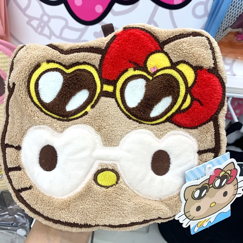 

Hello Kitty Summer Black Skin Edition Hand Towel - Super Absorbent Microfiber Kitchen & Bathroom Towel, Cute Home Decor Gift